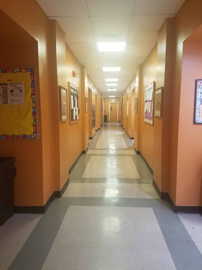 genesis academy hallway